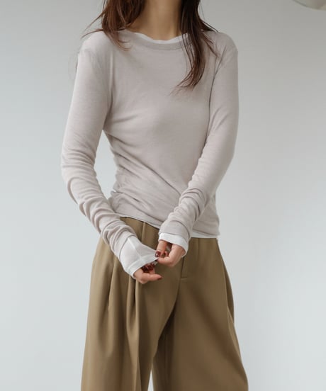 新品♡ Na.e Sheer Soft T 2枚セット CATEGORY Tops | Na.e