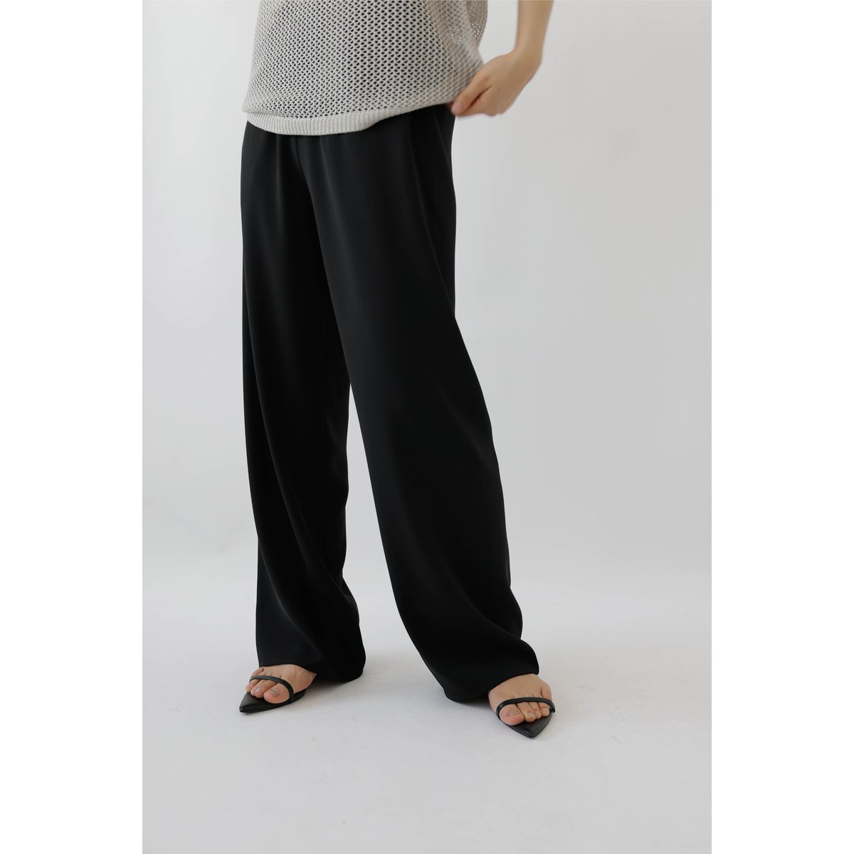 Smooth Pants_Black | Na.e