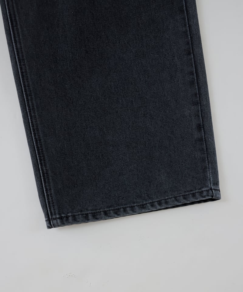Wide Loose Jeans_Charcoal | Na.e