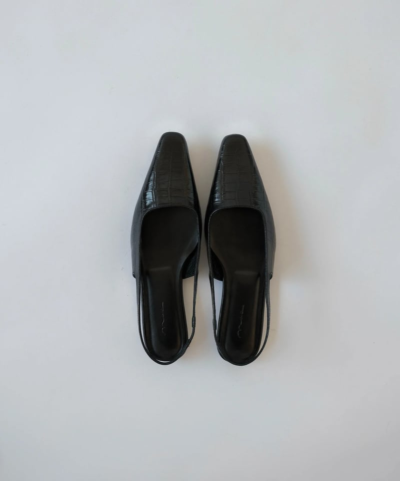 Na.e ナエ　パンプス　Urban Slingback Flats_Brown NEOUS Brown Leather Atlas Slingback Flats | Harrods HK