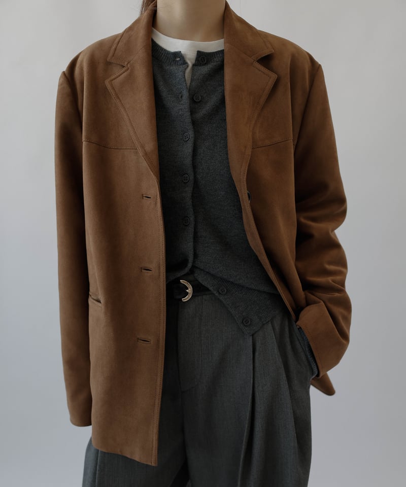 EVER SERIES】Crew Neck Cardigan | Na.e