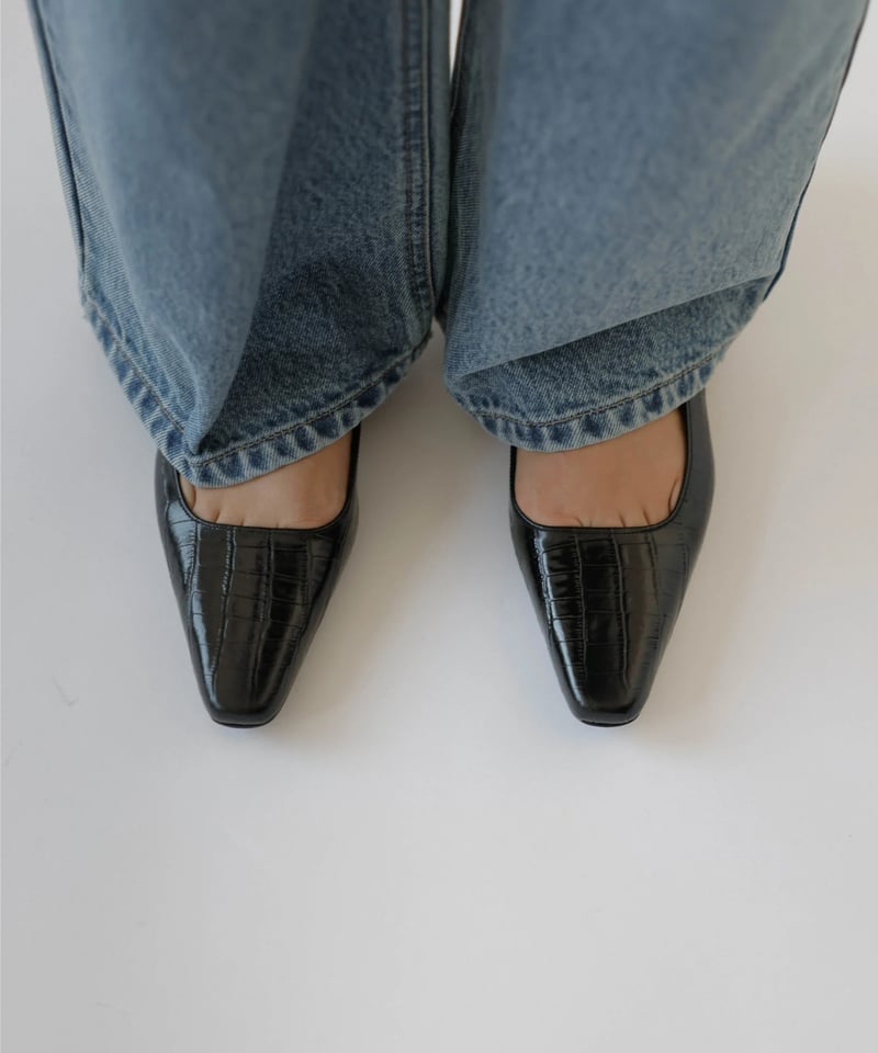 Na.e ナエ　パンプス　Urban Slingback Flats_Brown Urban Slingback Flats_Black | Na.e