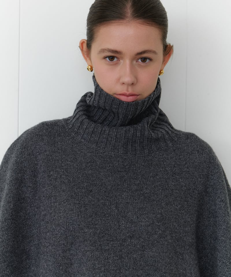 Wool Poncho | Na.e