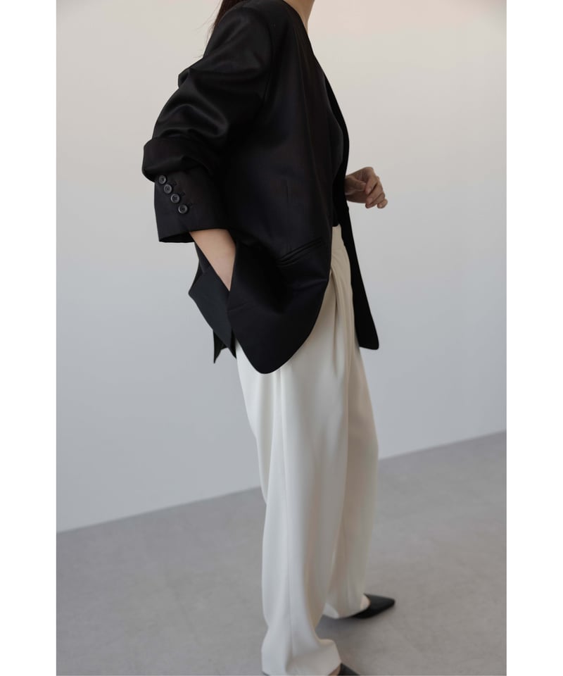 Carrie's No-collar Jacket | Na.e