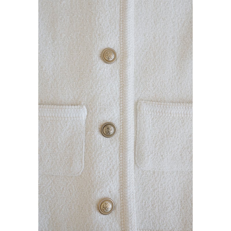 The Tweed Jacket_Ivory | Na.e