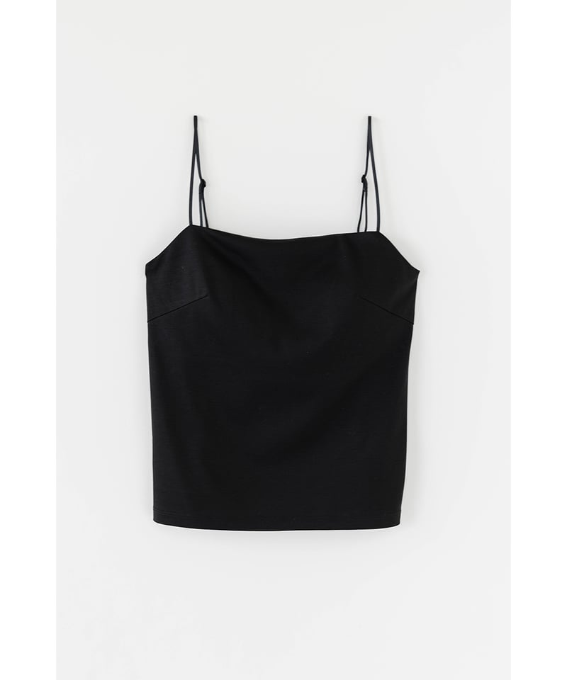 Nae ナエ Silky Camisole ホワイト＆ブラック S Silky Camisole | Na.e