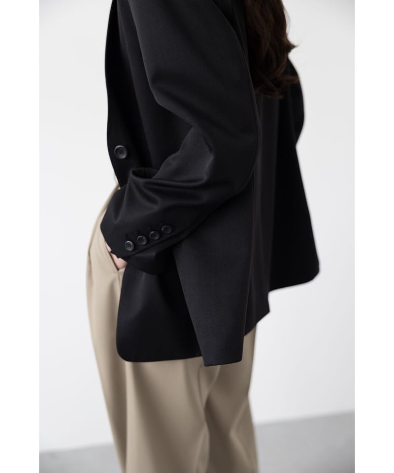 新品♡ na.e 　Carrie's No-collar Jacket Carrie's No-collar Jacket | Na.e