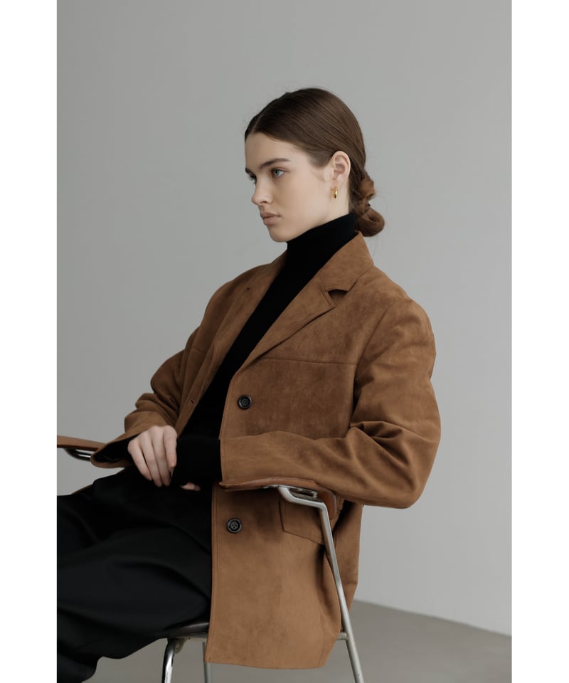 Suede Tailored Jacket | Na.e