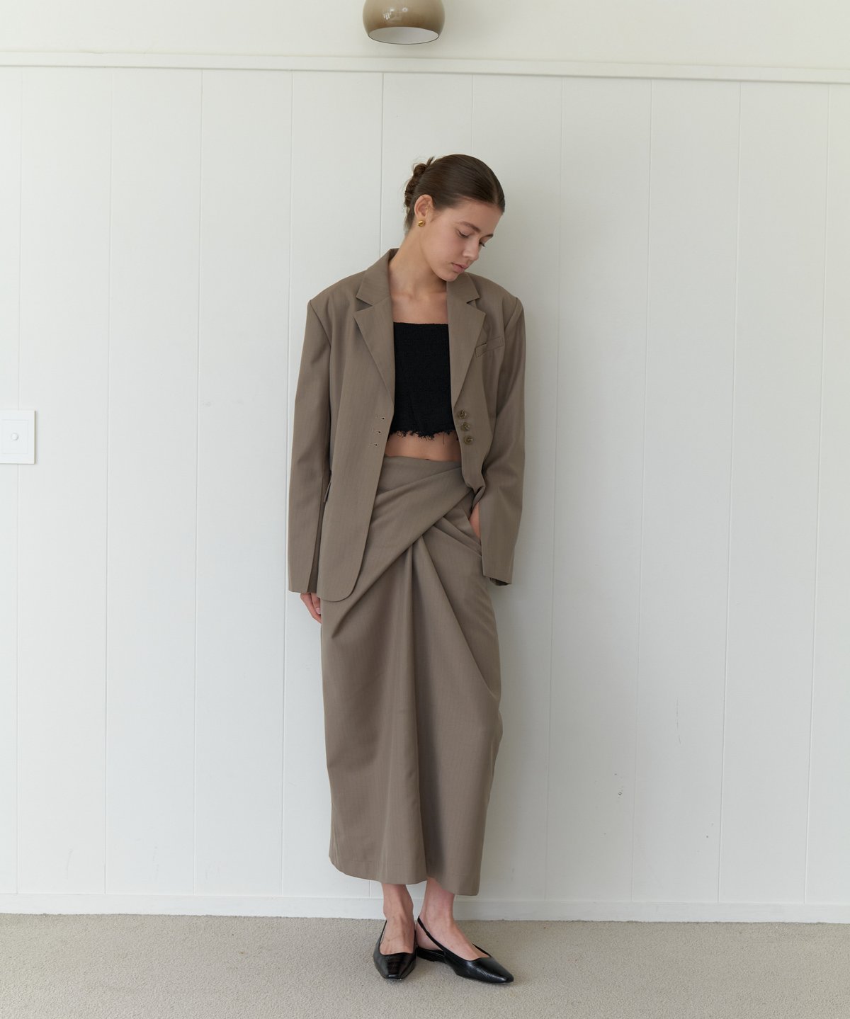 Stripe Over Jacket ストライプオーバージャケット Stripe Over Jacket（テーラードジャケット）｜TODAYFUL