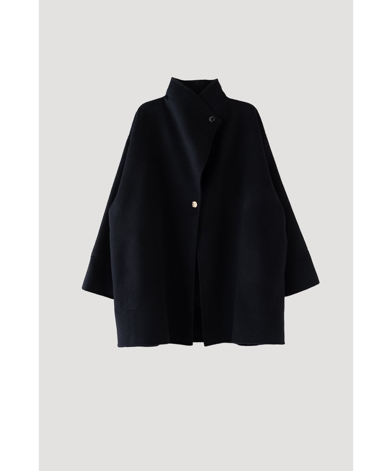 PREMIUM LABEL】Cashmere Half Coat | Na.e