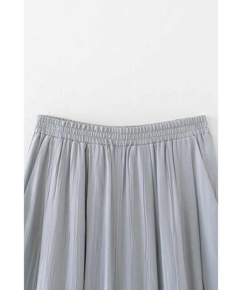 新品♡Na.e Wrinkle Slit Pants Blue Glay Wrinkle Slit Pants | Na.e