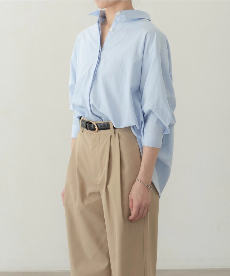 na.e Big Over Shirt White ビッグオーバーシャツ BS】Over Shirt | Na.e