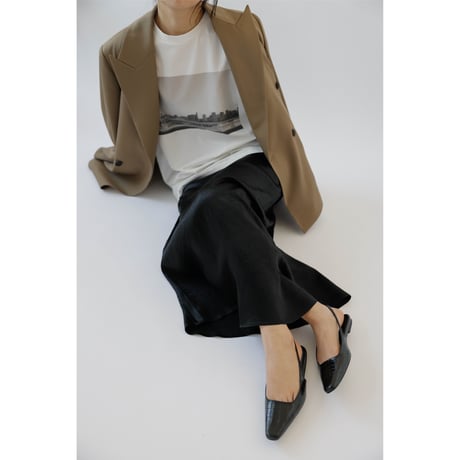 Satin Narrow Skirt
