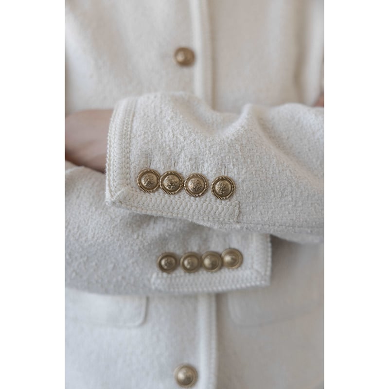 The Tweed Jacket_Ivory | Na.e The Tweed Jacket_Ivory | Na.e