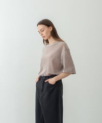 Sheer Velour T
