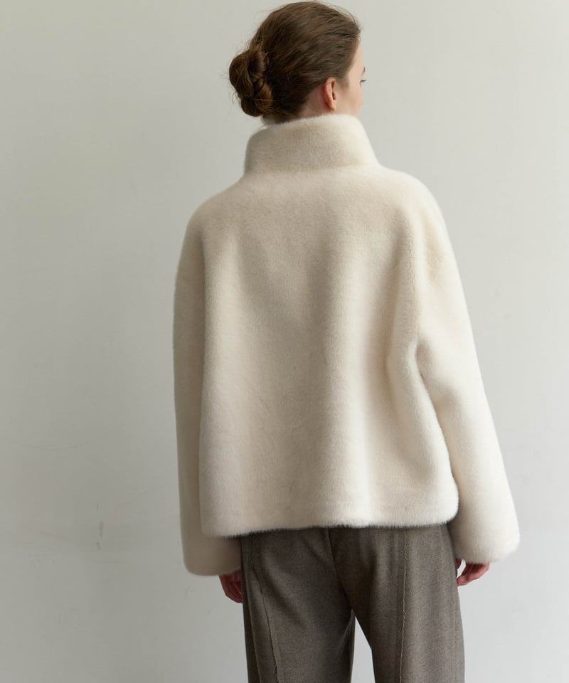 【新品】Na.e Reversible Fur Coat White コート Reversible Fur Coat_White | Na.e
