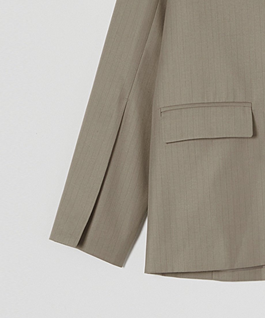 Stripe Over Jacket ストライプオーバージャケット Stripe Over Jacket（テーラードジャケット）｜TODAYFUL