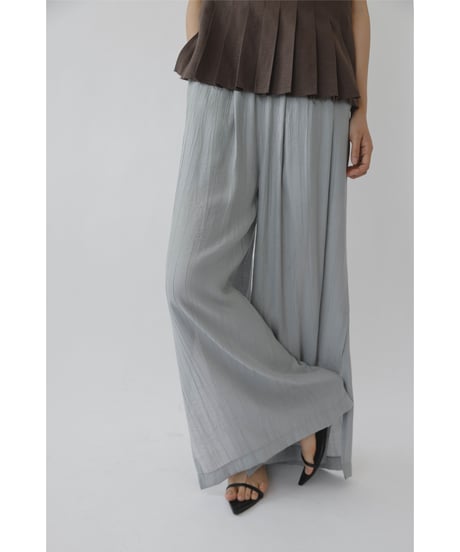 Wrinkle Slit Pants
