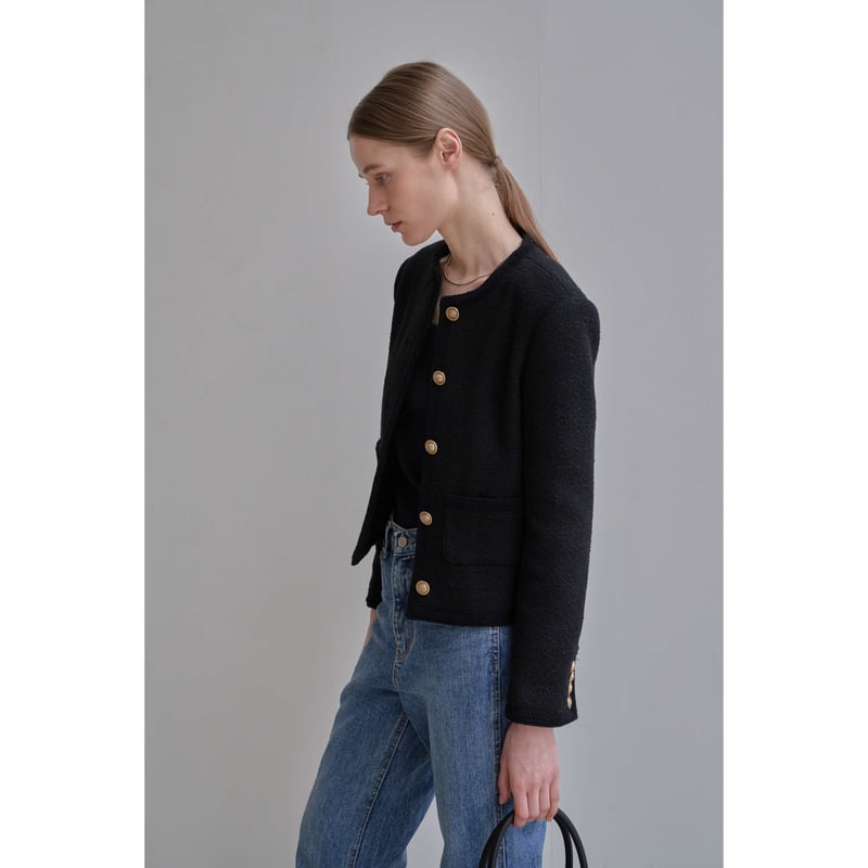 The Tweed Jacket_Black | Na.e The Tweed Jacket_Black | Na.e
