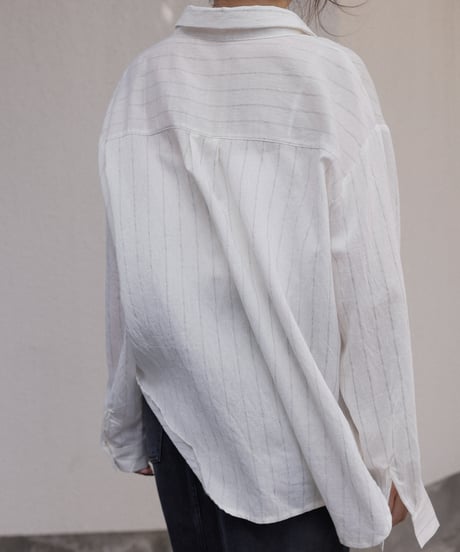 Linen Stripe Shirt