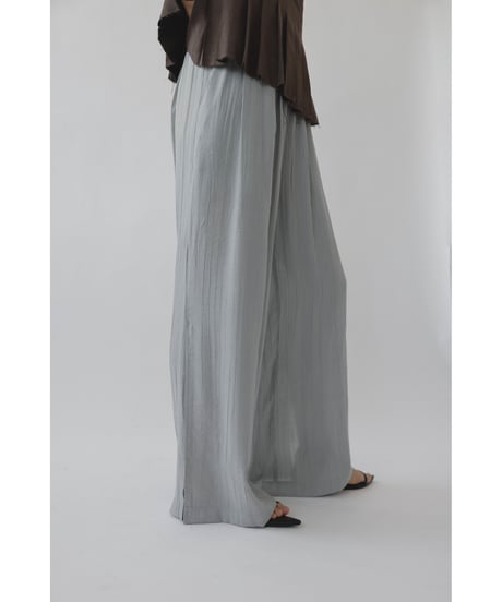 Wrinkle Slit Pants