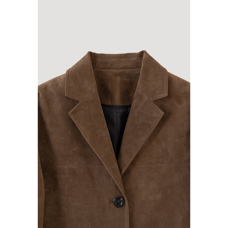 Suede Tailored Jacket | Na.e