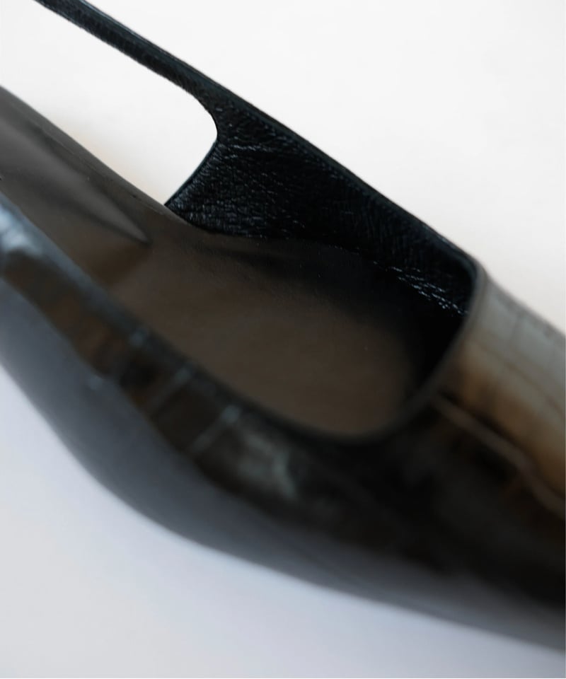 Urban Slingback Flats_Black | Na.e