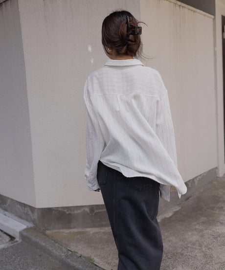 Linen Stripe Shirt
