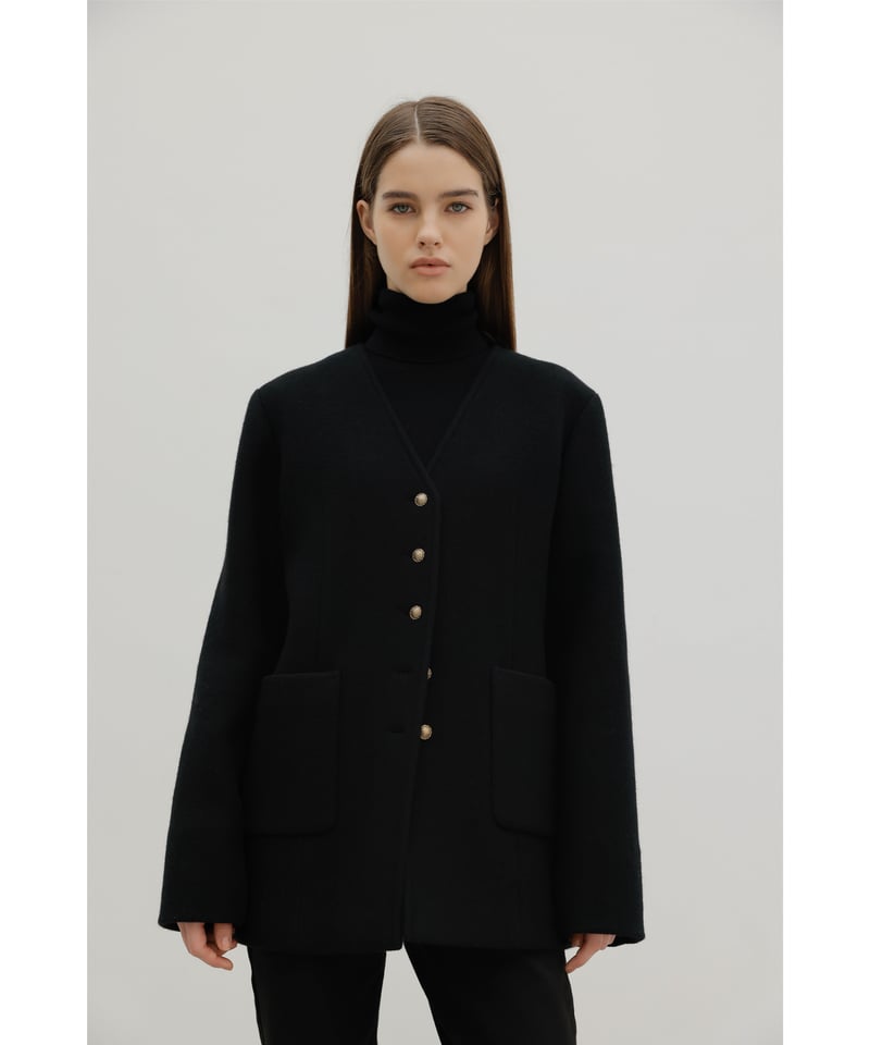 ジャケット・アウター Na.e Wool&Cashmere Button Coat Wool&Cashmere Button Coat | Na.e