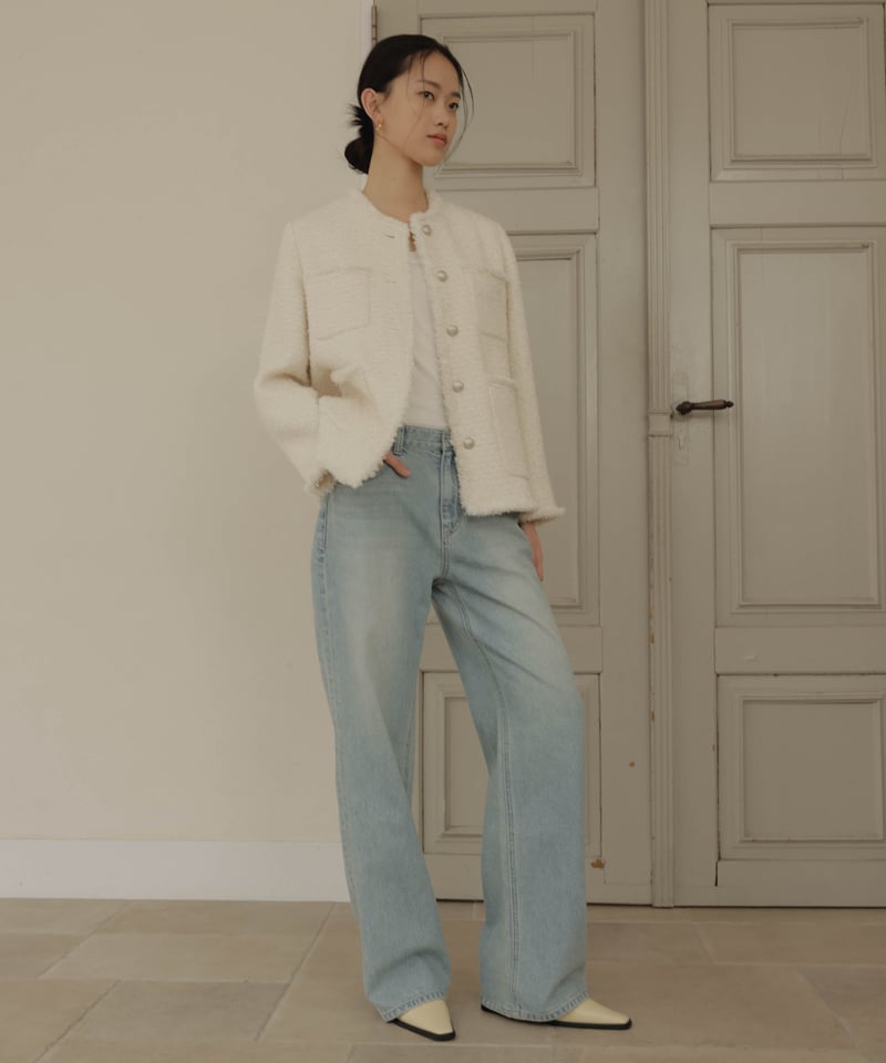 Na.e Jeans】Sua Straight Jeans | Na.e