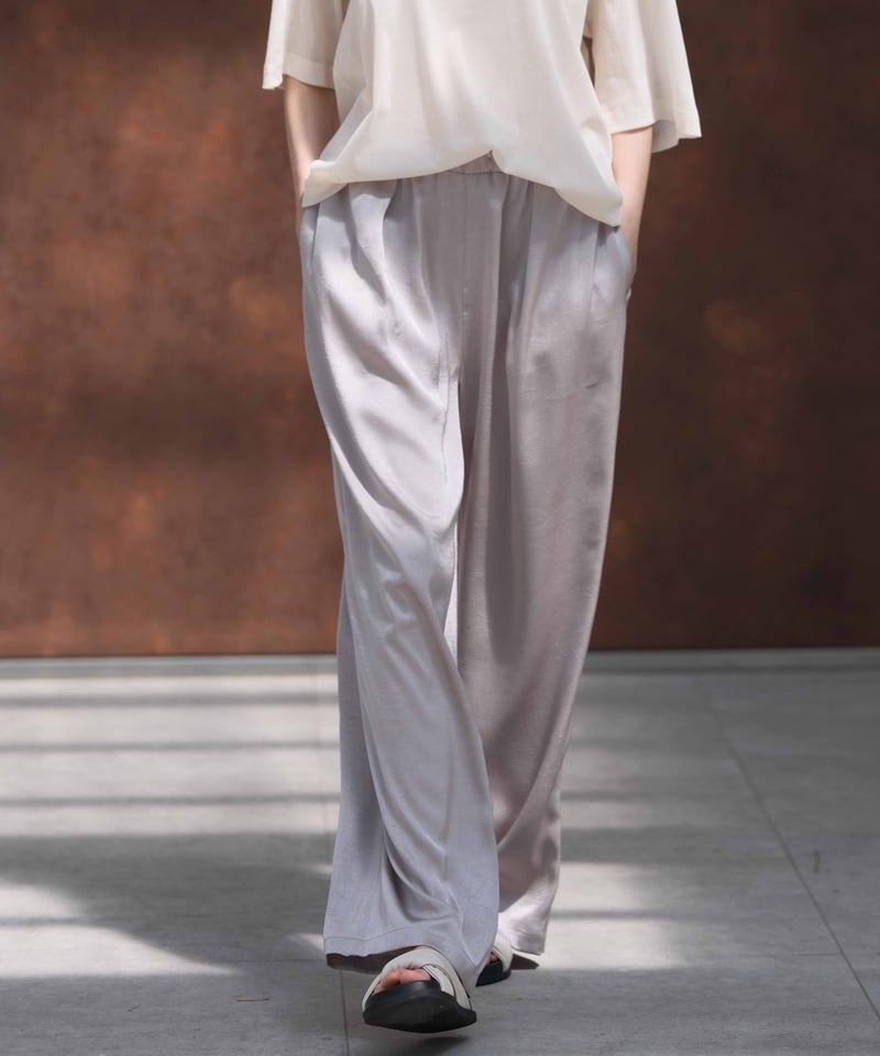PRE ORDER】Satin Pants | Na.e