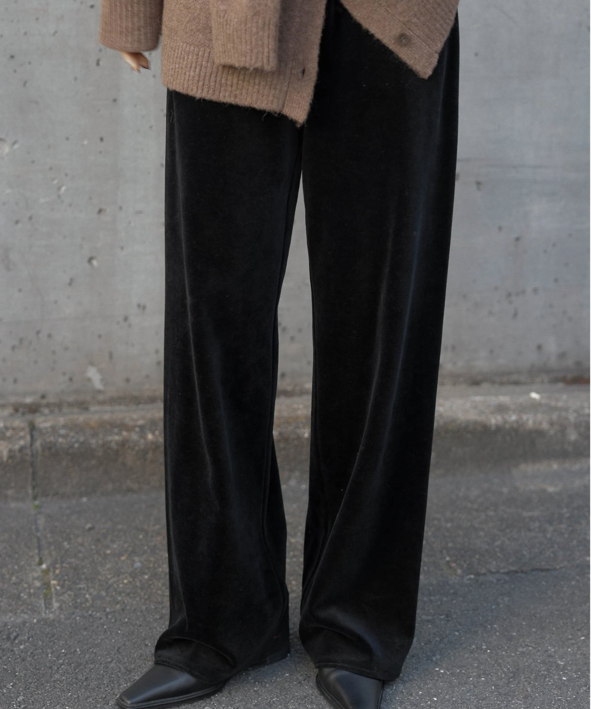 Smooth Velour Pants | Na.e