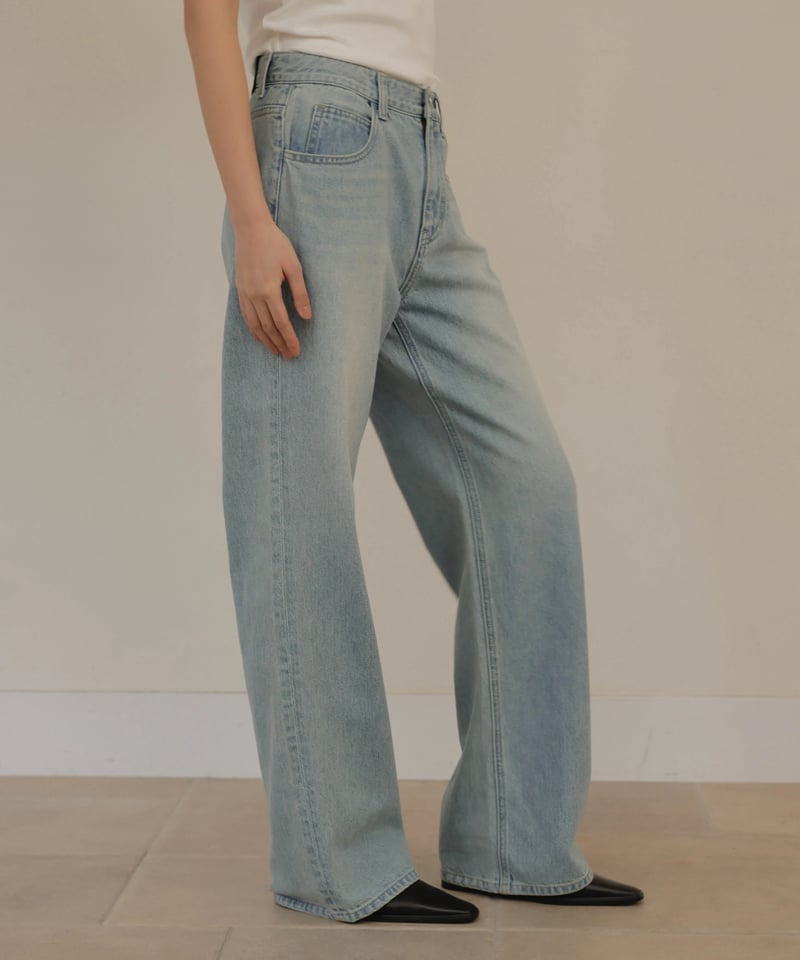 Na.e Jeans】Sua Straight Jeans | Na.e