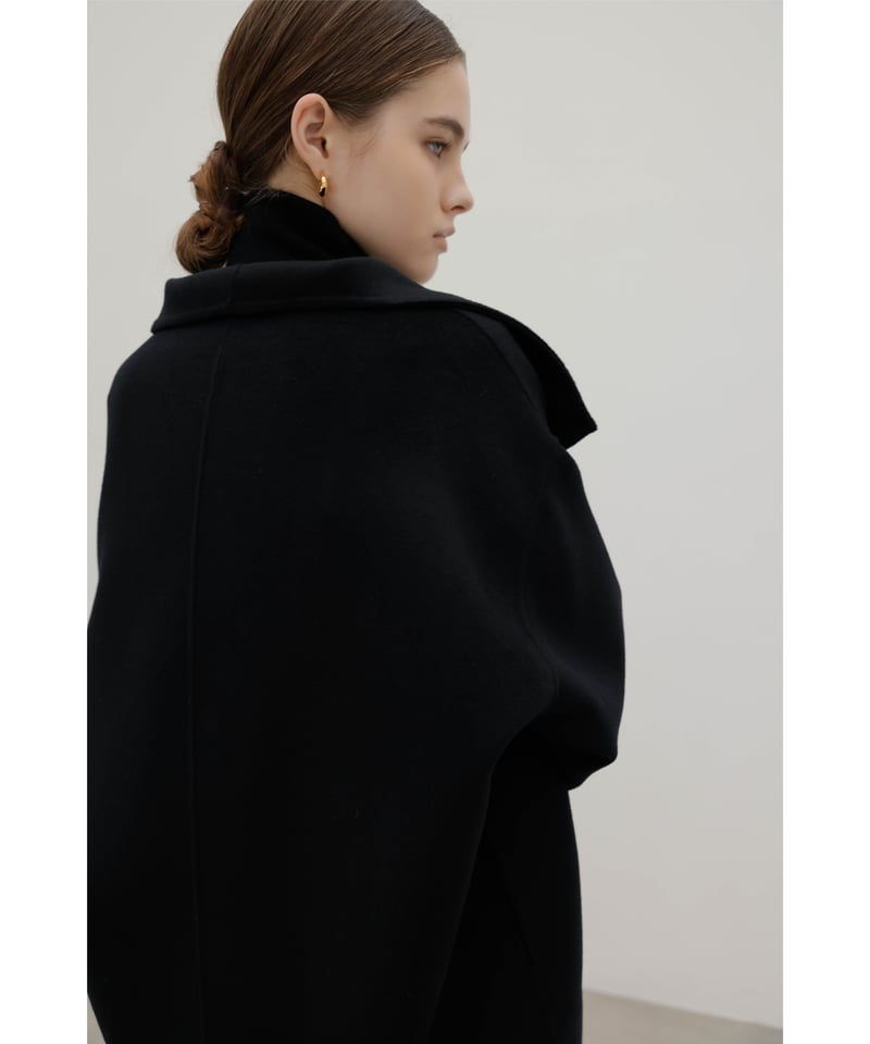 PREMIUM LABEL】Cashmere Half Coat | Na.e