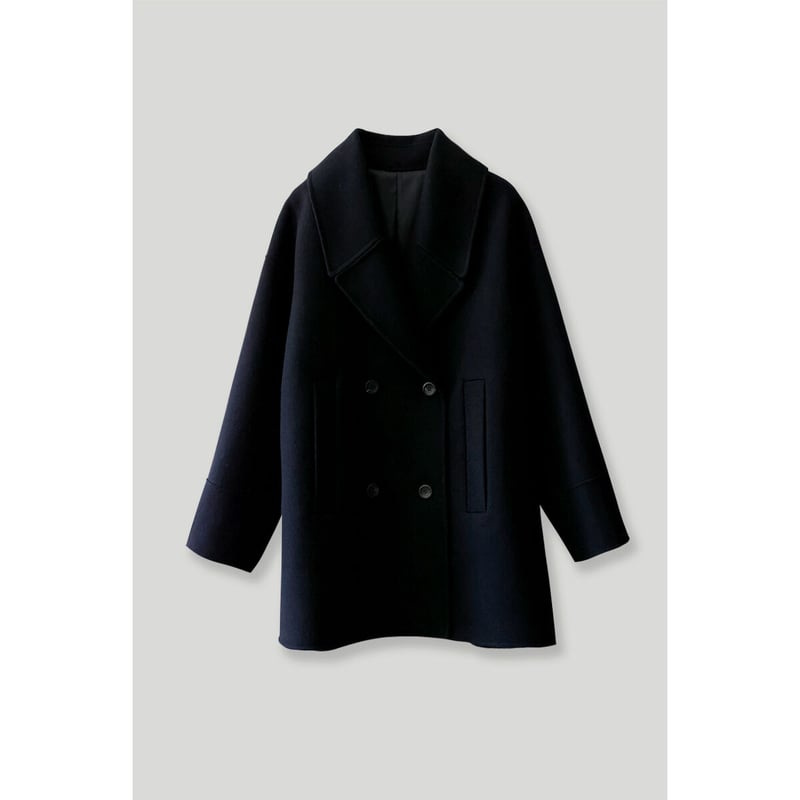 Na.e Noa Melton Coat ノア メルトンコート-