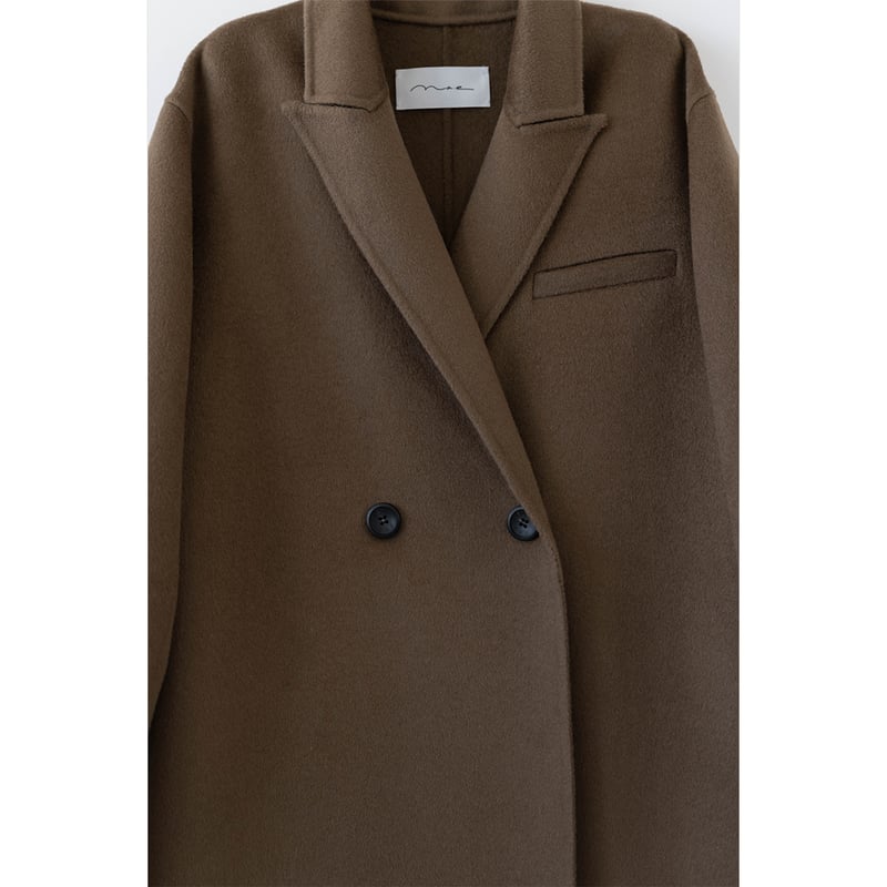 Wool&Cashmere Long Coat_Brown | Na.e