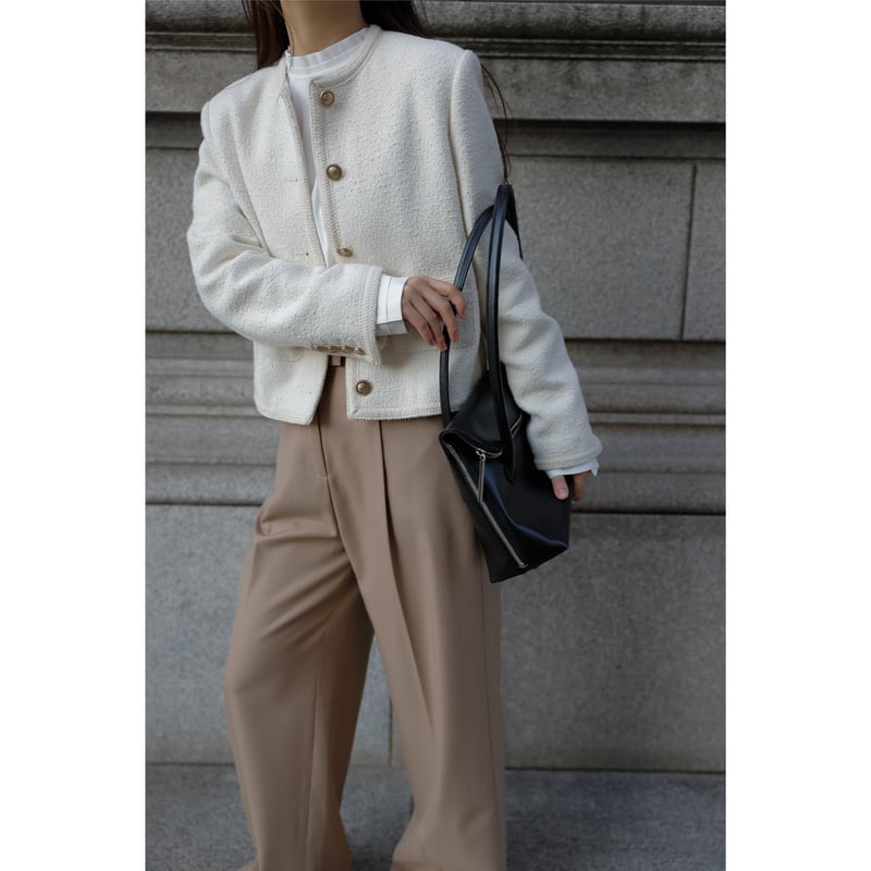 The Tweed Jacket_Ivory | Na.e The Tweed Jacket_Ivory | Na.e