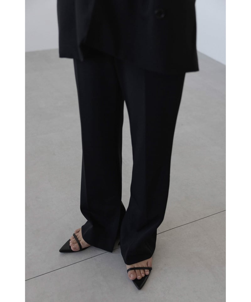 Strech Slit Pants | Na.e