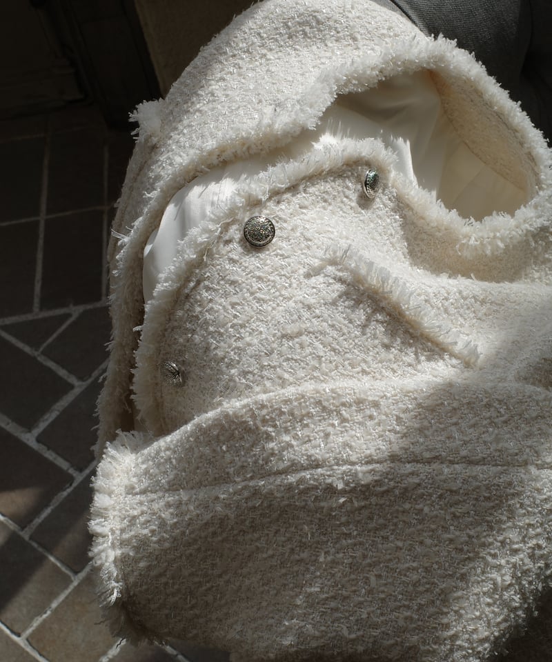 na.e The Tweed Jacket_black ツイードジャケット 25 SPRING COLLECTION _I🌿 1.29(水)21:00 The Tweed Jacket