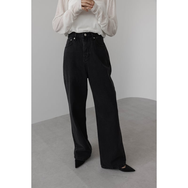 Wide Loose Jeans_Light Blue | Na.e