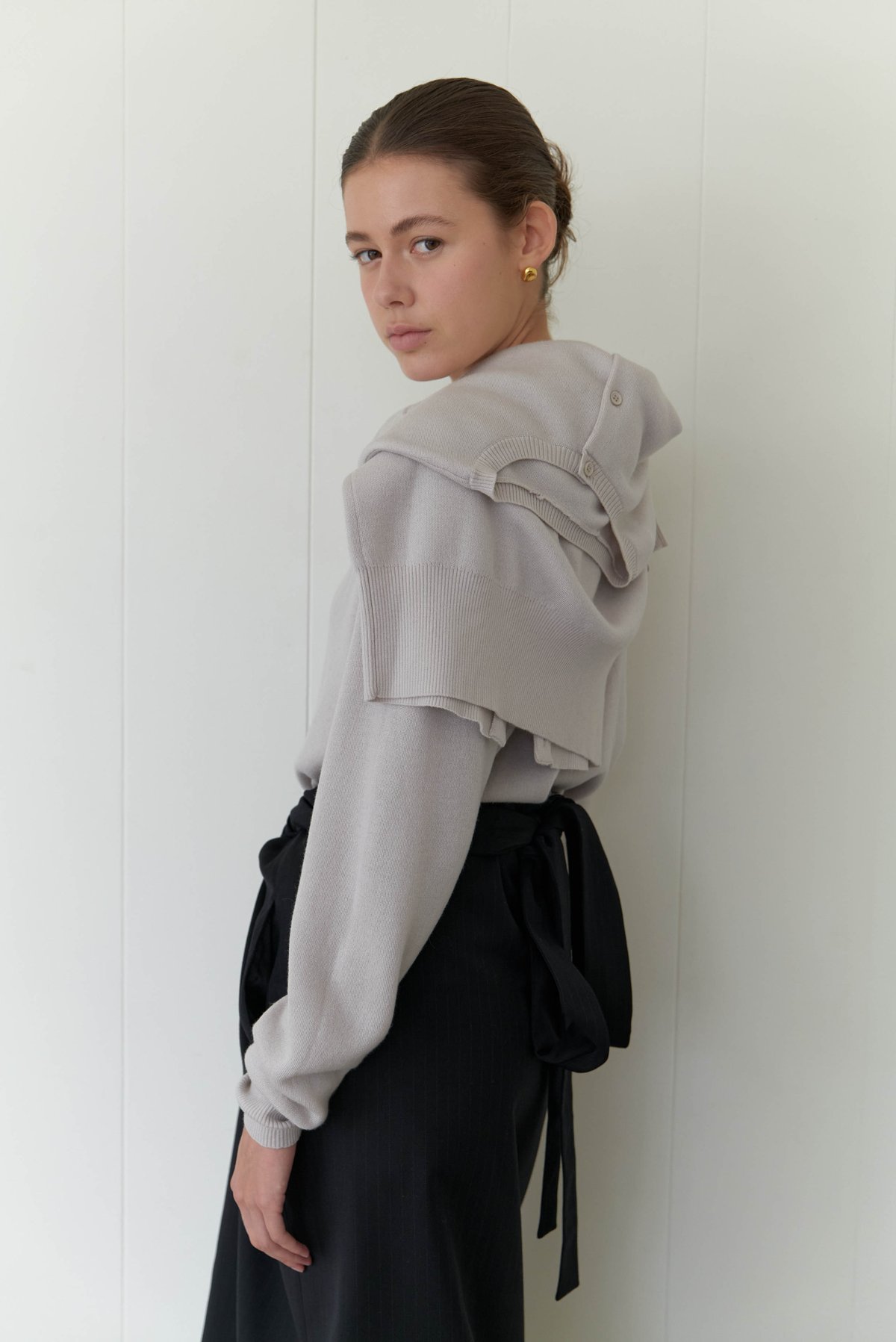 EVER SERIES】Crew Neck Cardigan | Na.e