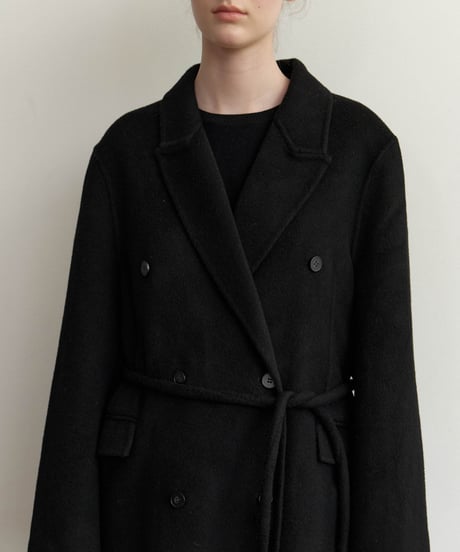 Wool Cashmere Double Coat