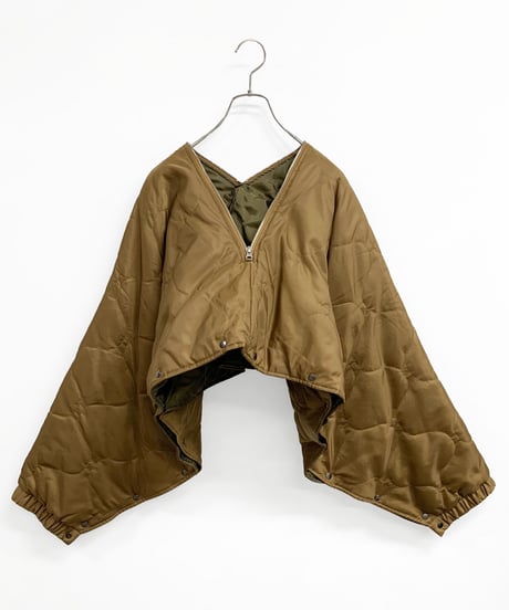 [AW pre order] QUILTING PONCHO
