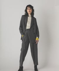 Double-breasted striped JK