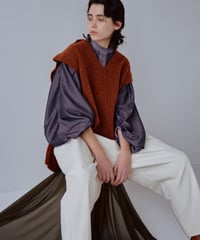 Alpaca Mix Skipper Knit Vest