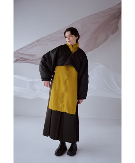 [AW pre order] QUILTING PONCHO