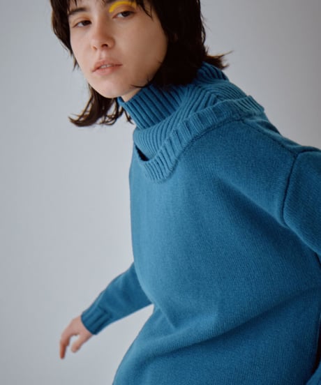 MERINO WOOL KNIT LAYERED TOPS