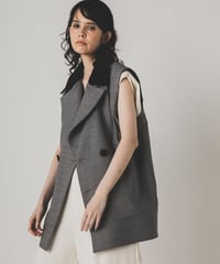 Corduroy Switching Vest