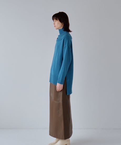 MERINO WOOL KNIT LAYERED TOPS