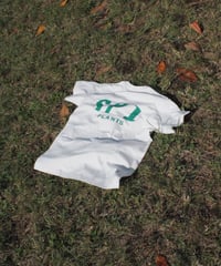 spi logo tee 【white/green】